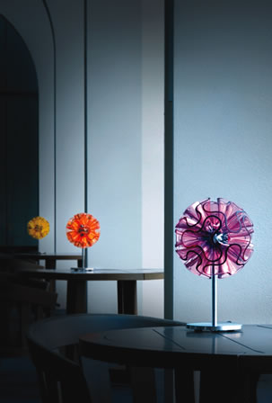 Farbige LED Tischleuchten und Tischlampen